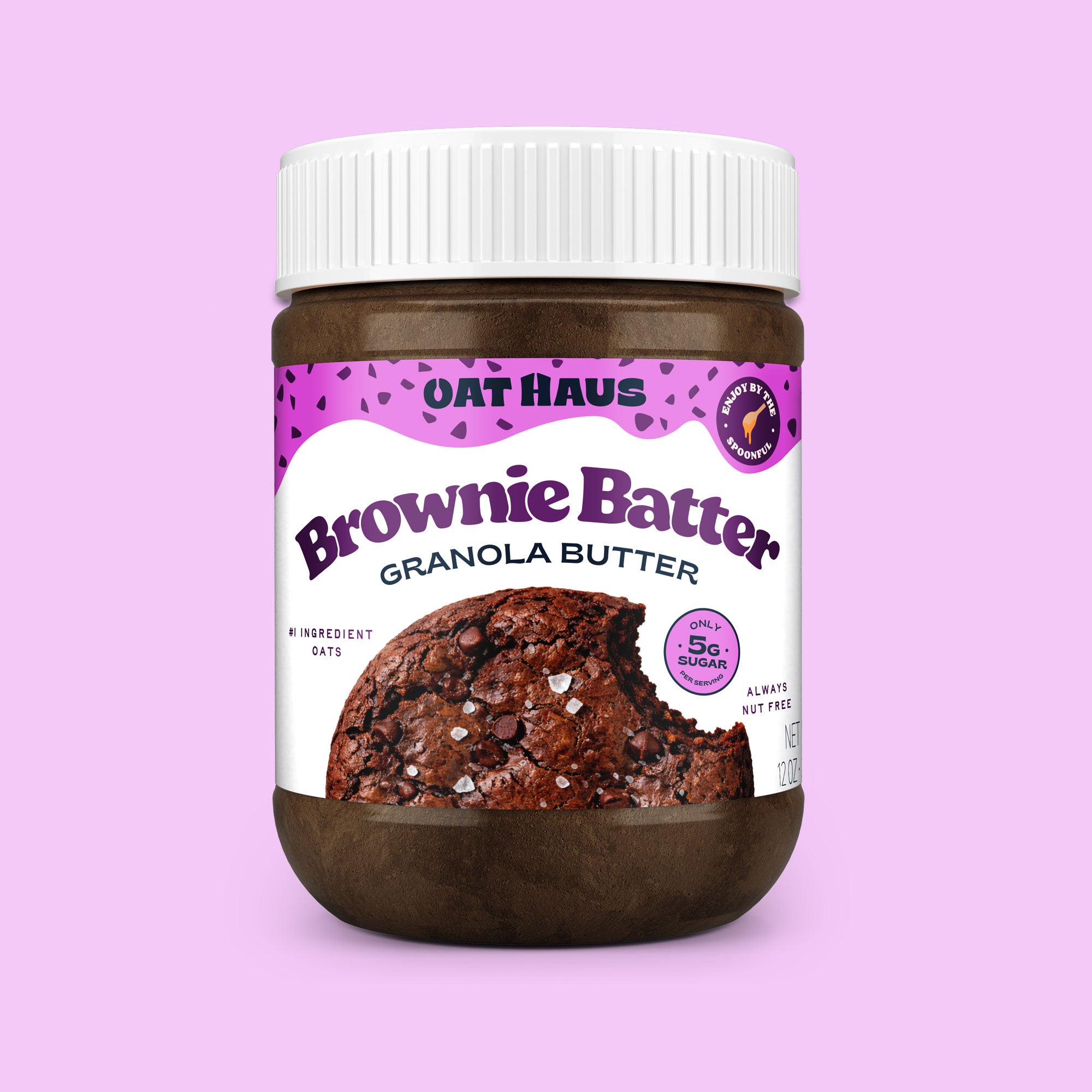Brownie Granola Butter ® (Nut-Free Healthy Nutella Alternative