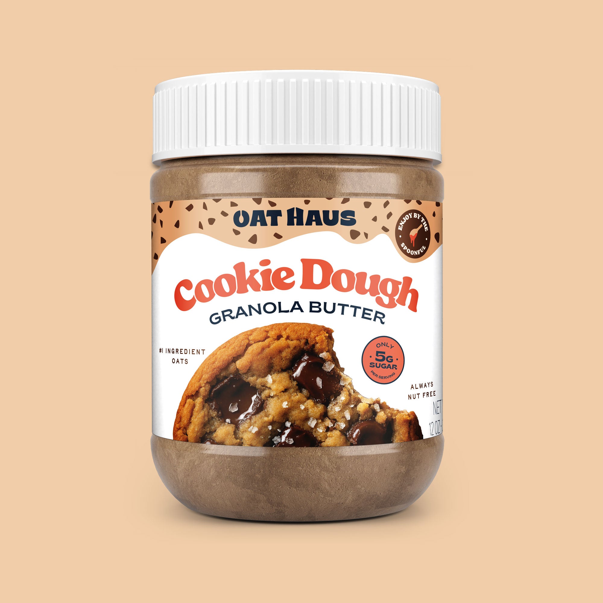 Cookie Dough Granola Butter ® (Nut-Free, Safe For Schools, Gluten