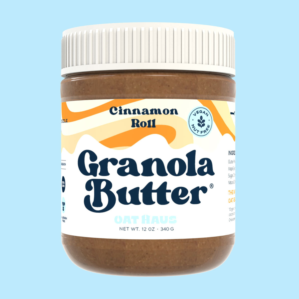 Cinnamon Roll Granola Butter ® (NutFree, SchoolSafe & GlutenFree