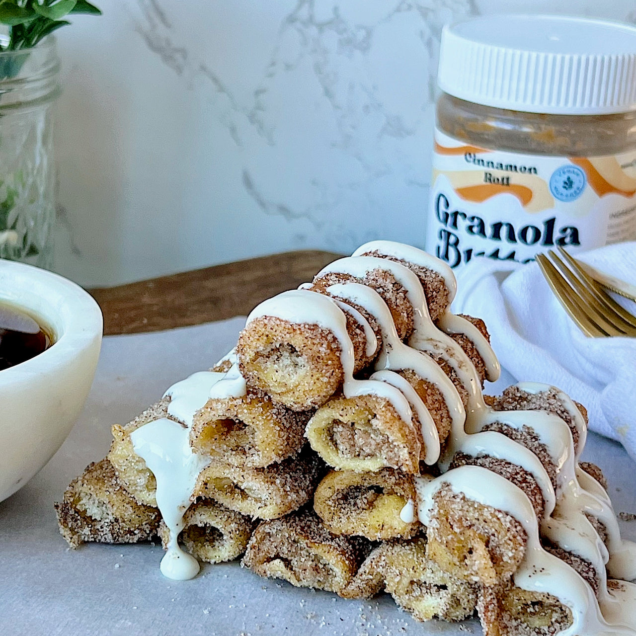 Cinnamon Roll French Toast Roll Ups Oat Haus