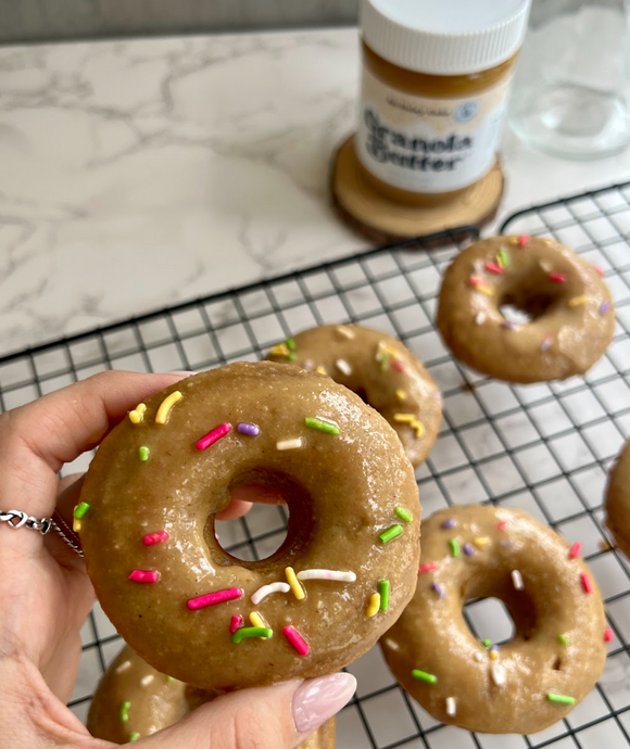 Granola Butter Donuts (Gluten-Free, Dairy-Free, Nut-Free)