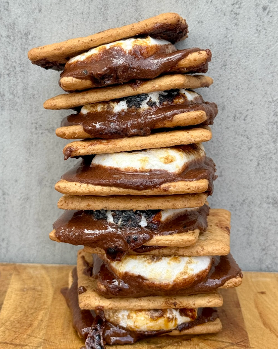 Granola Butter S'mores !!!!! (Gluten-Free, Vegan, Dairy-Free)