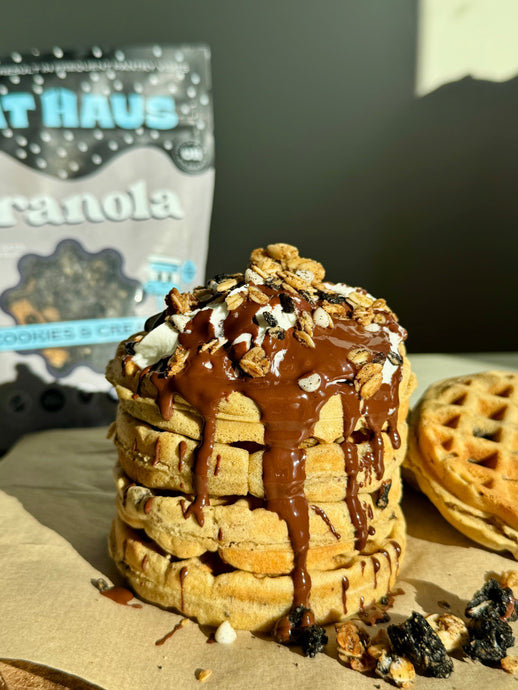 Cookies & Cream Mini Waffles