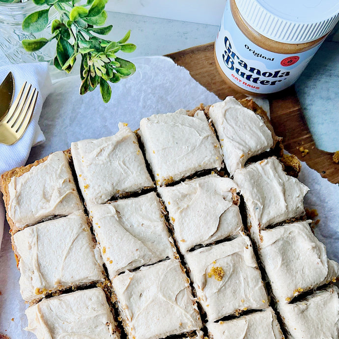 GB Swirled Pumpkin Cake (GF/Vegan Option)