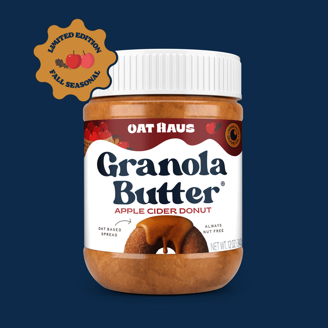 Apple Cider Donut Granola Butter