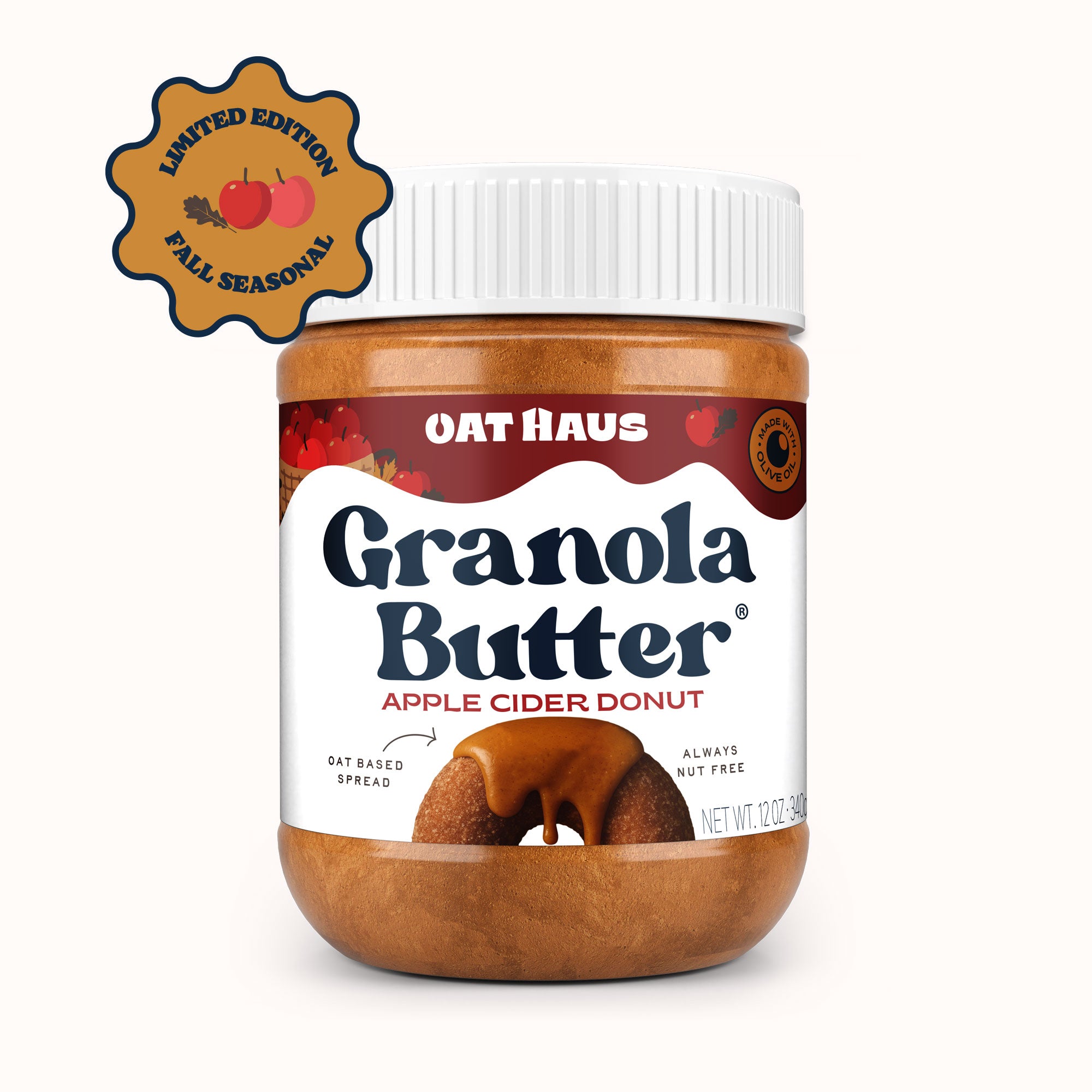 Apple Cider Donut Granola Butter