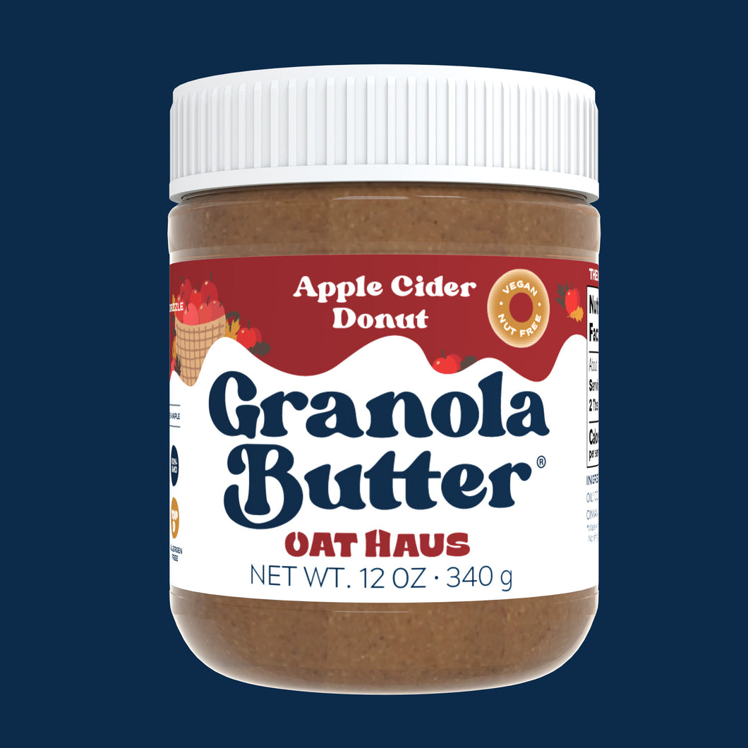 Apple Cider Donut Granola Butter