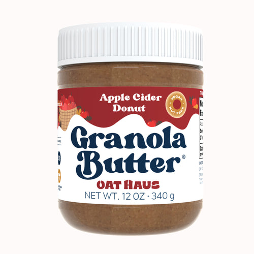 Apple Cider Donut Granola Butter