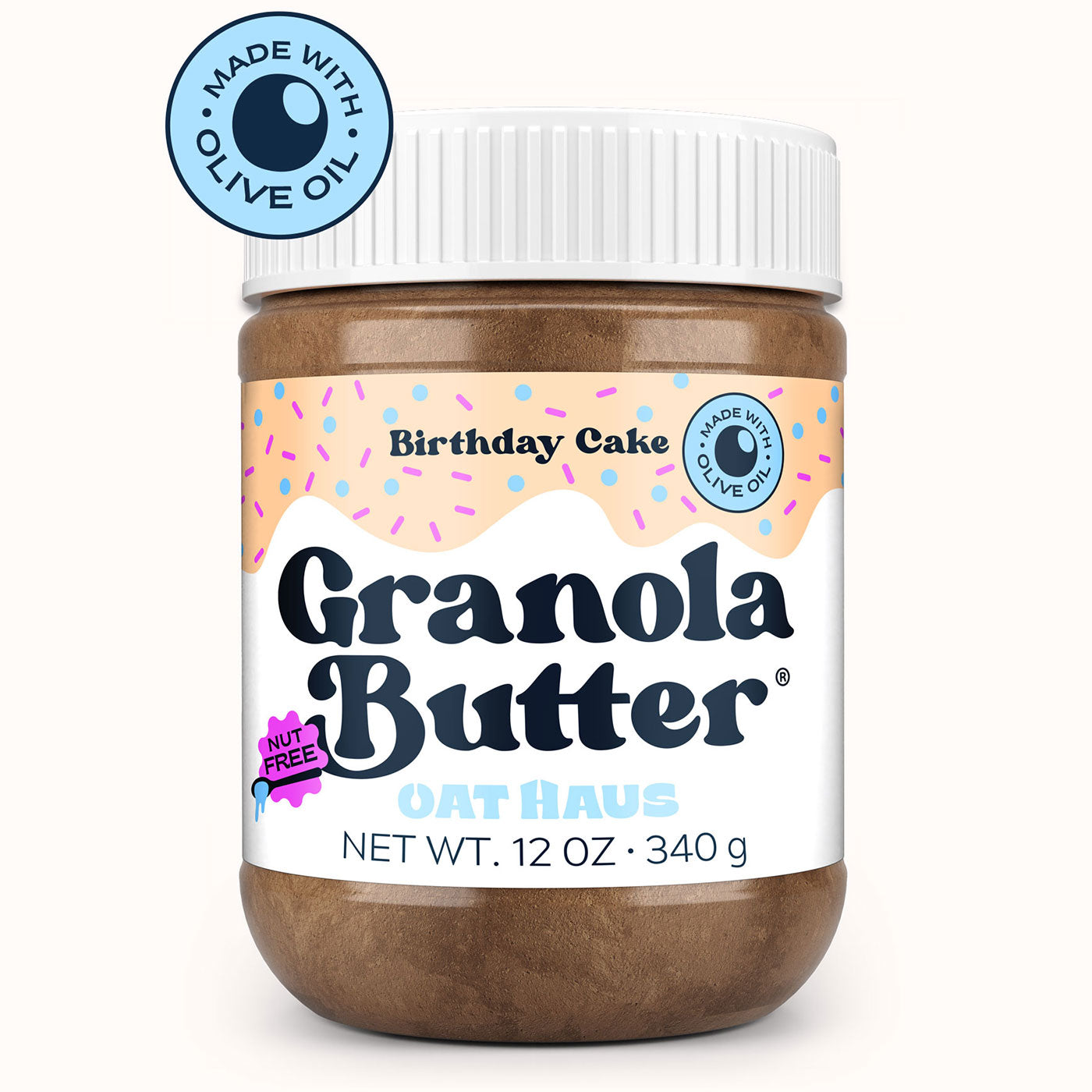 Birthday Cake Granola Butter