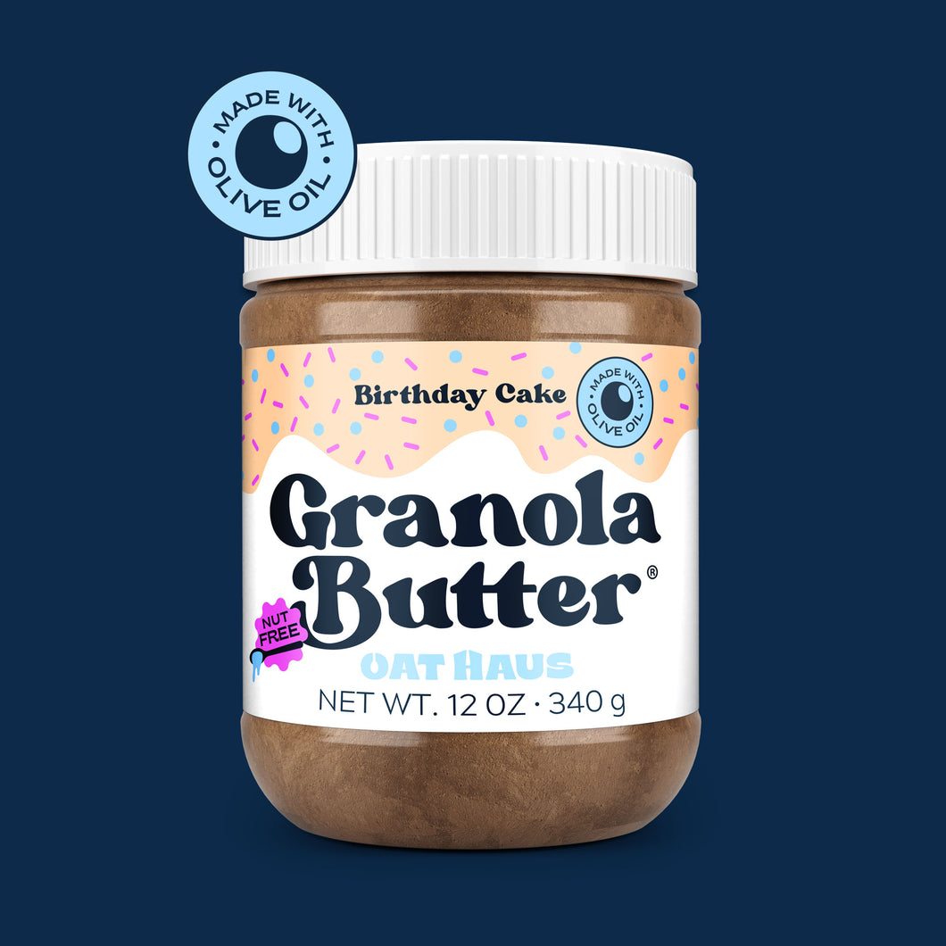 Birthday Cake Granola Butter