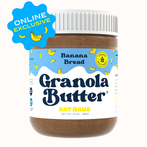 Banana Bread Granola Butter