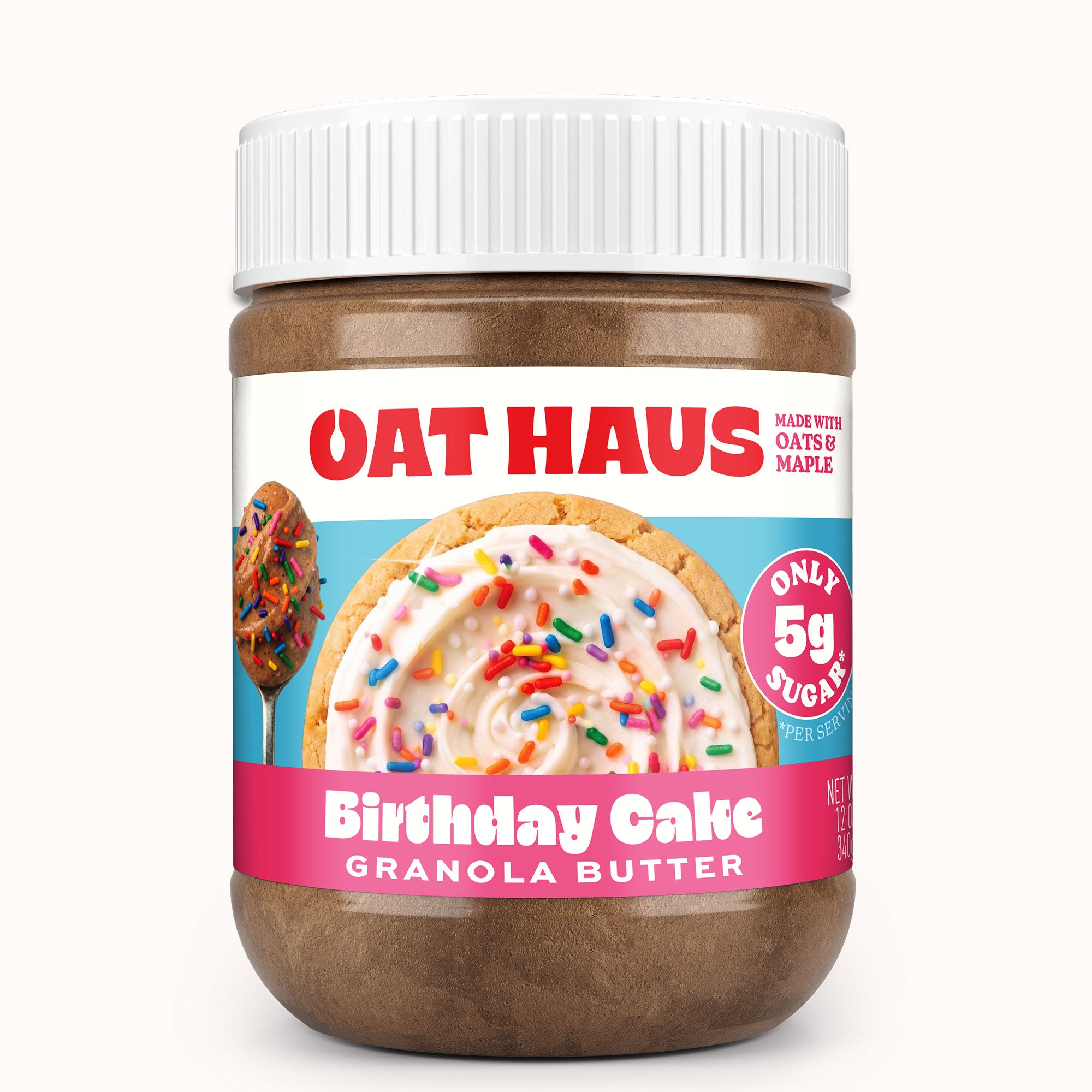 Birthday Cake Granola Butter