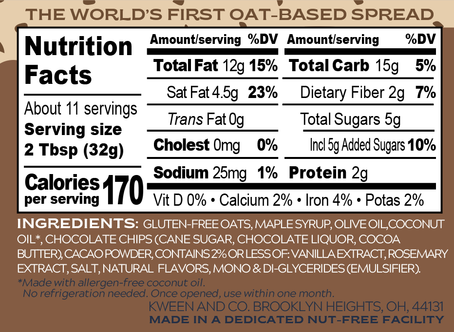 Nutrition Facts 1