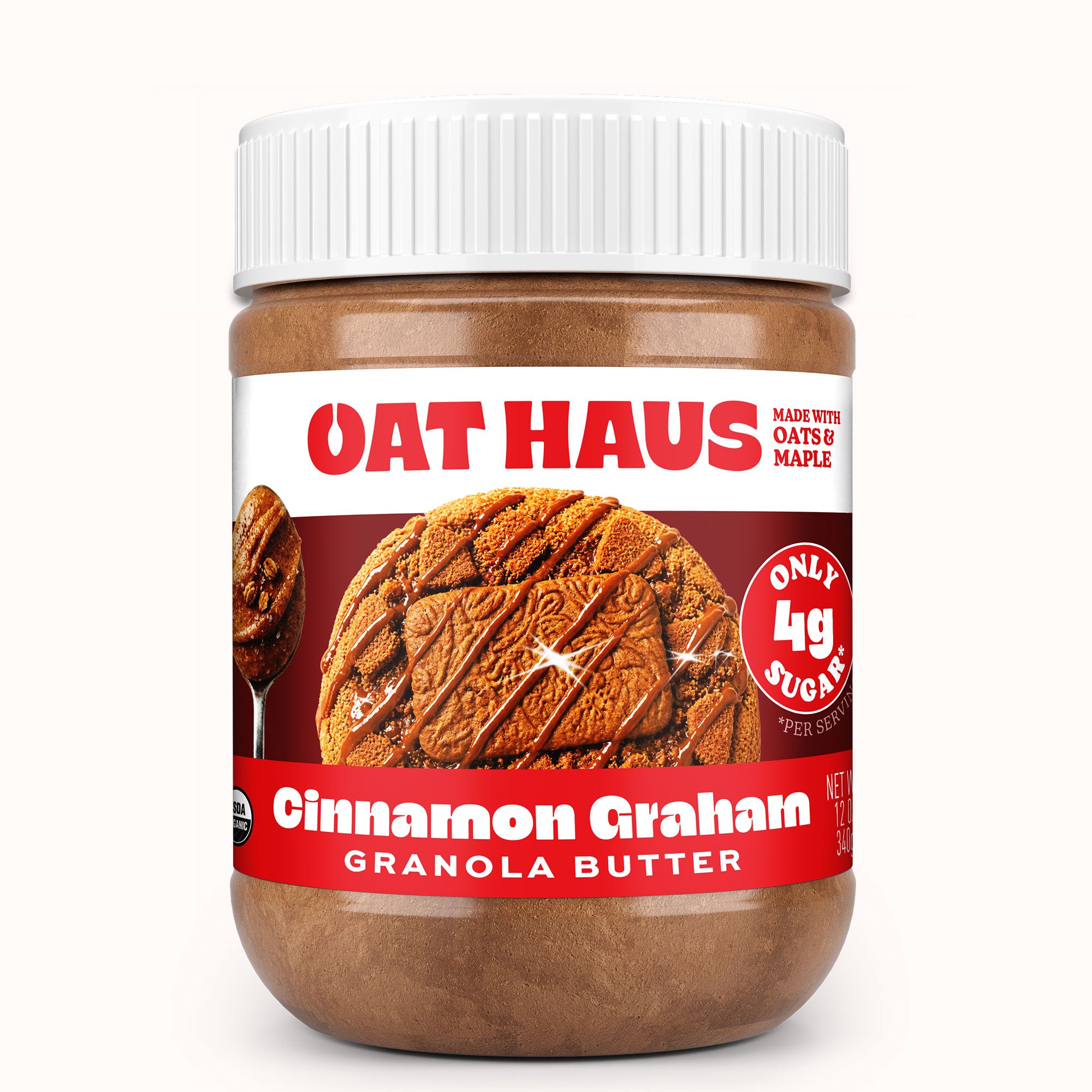 Cinnamon Graham Granola Butter