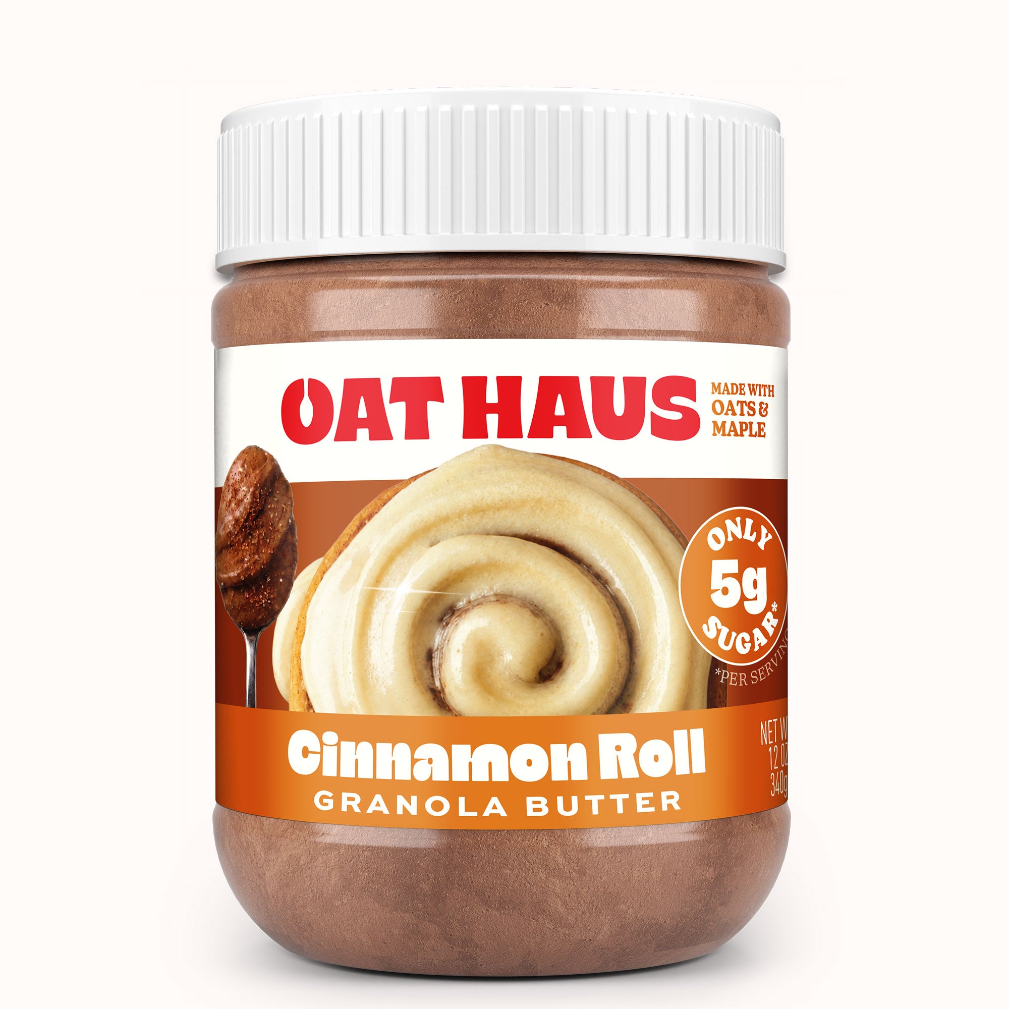 Cinnamon Roll Granola Butter