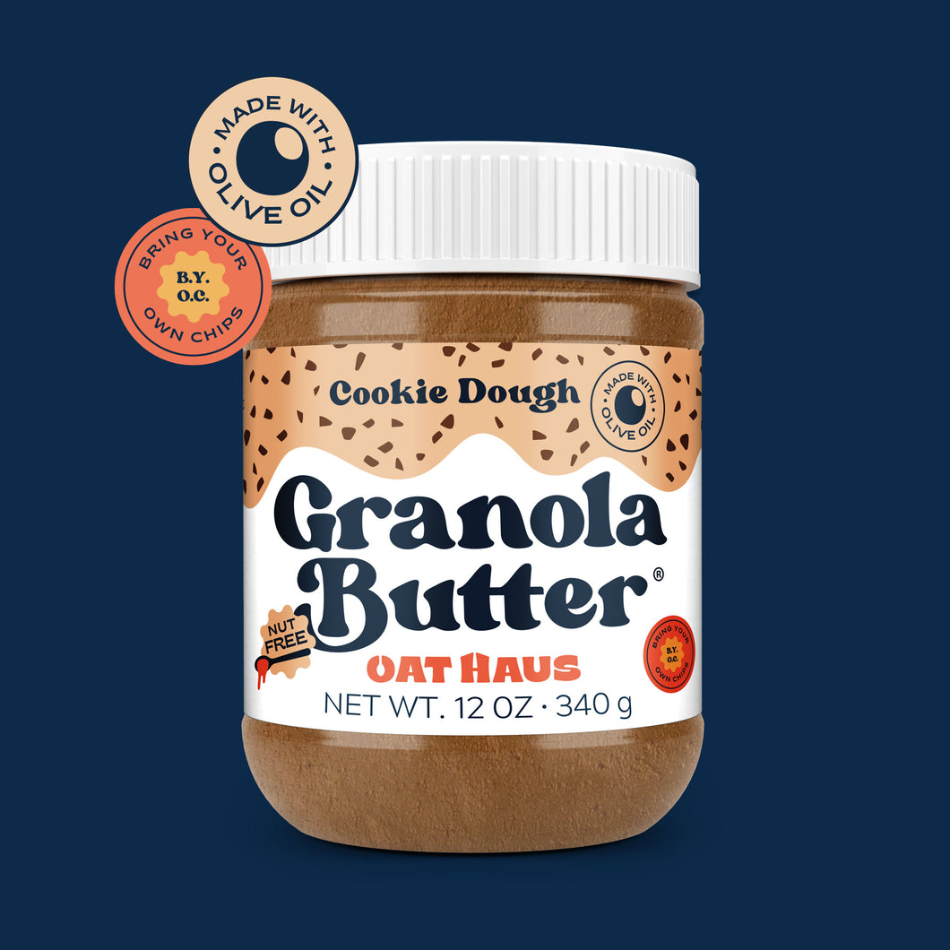 Cookie Dough (Chipless) Granola Butter