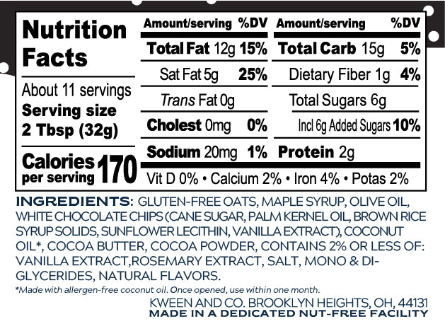 Nutrition Facts 1