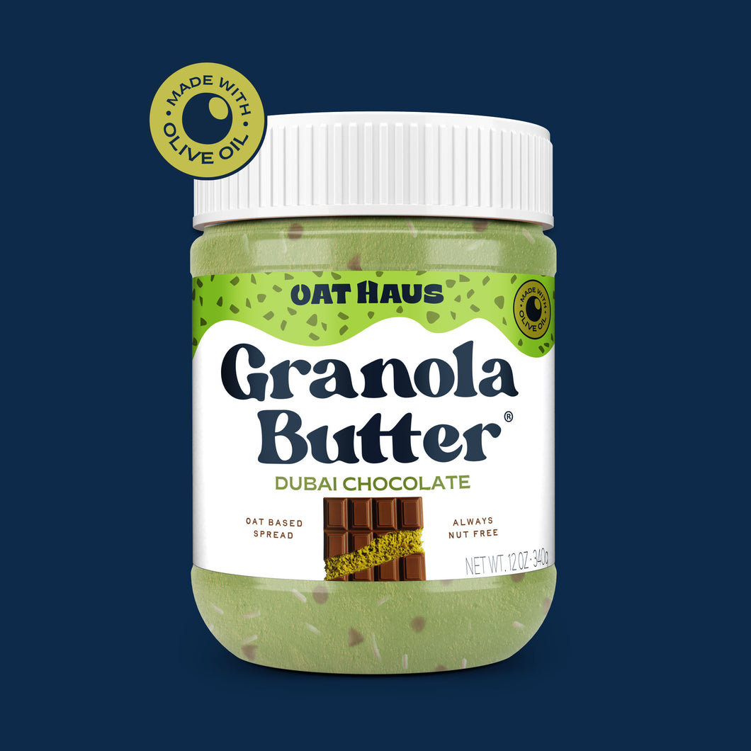 Dubai Chocolate Granola Butter