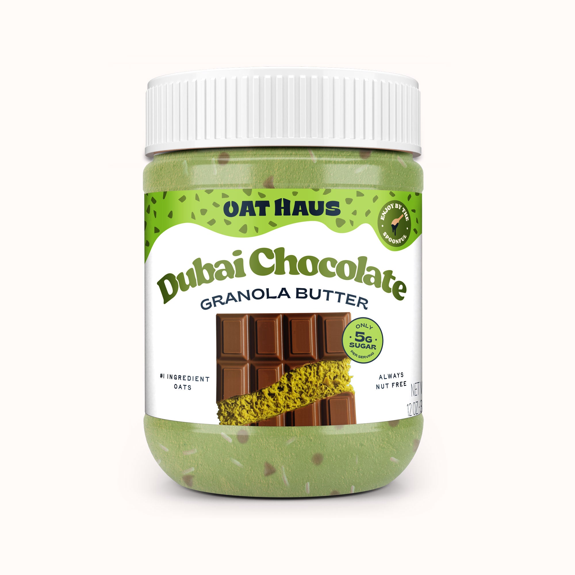 Dubai Chocolate Granola Butter