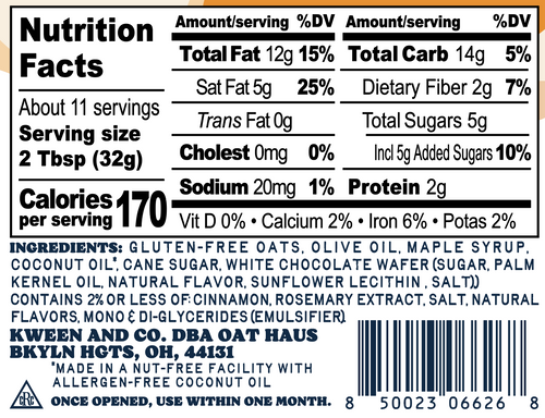 Nutrition Facts 1