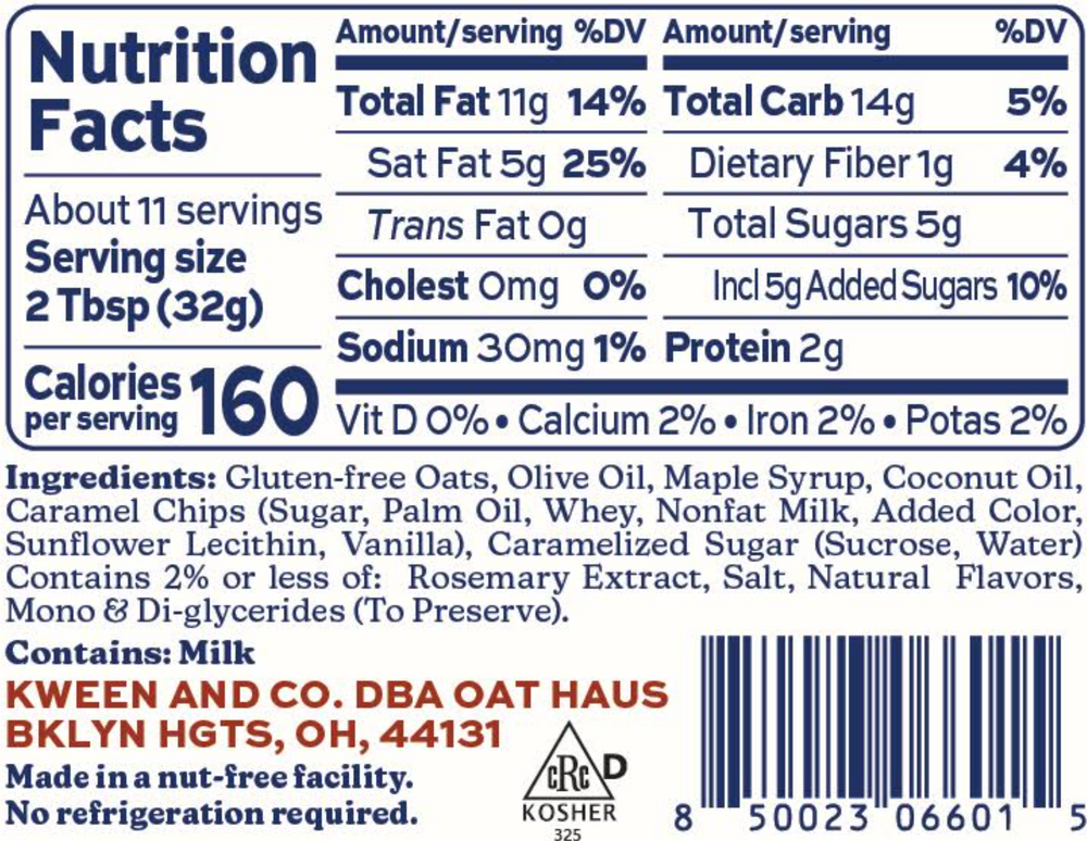 Nutrition Facts 1