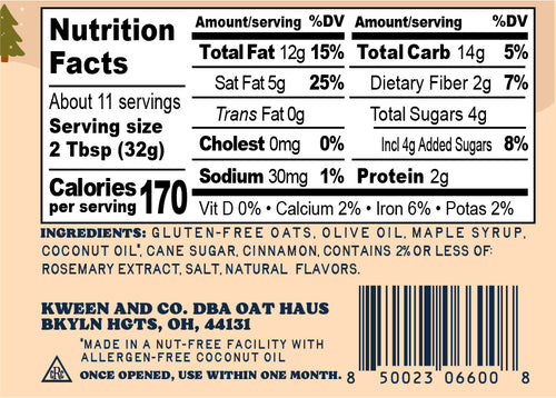 Nutrition Facts 1