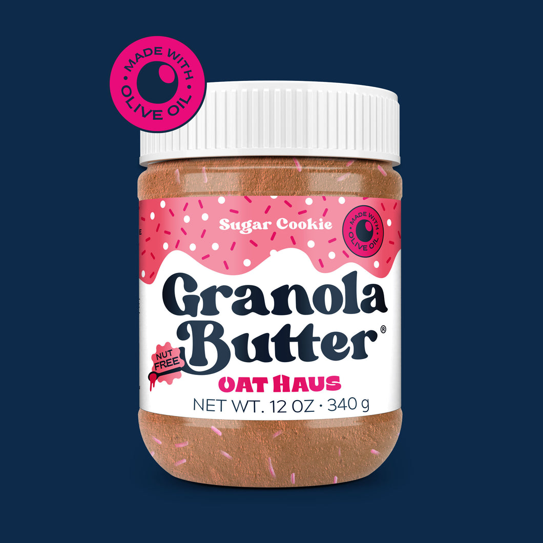 Sugar Cookie Granola Butter