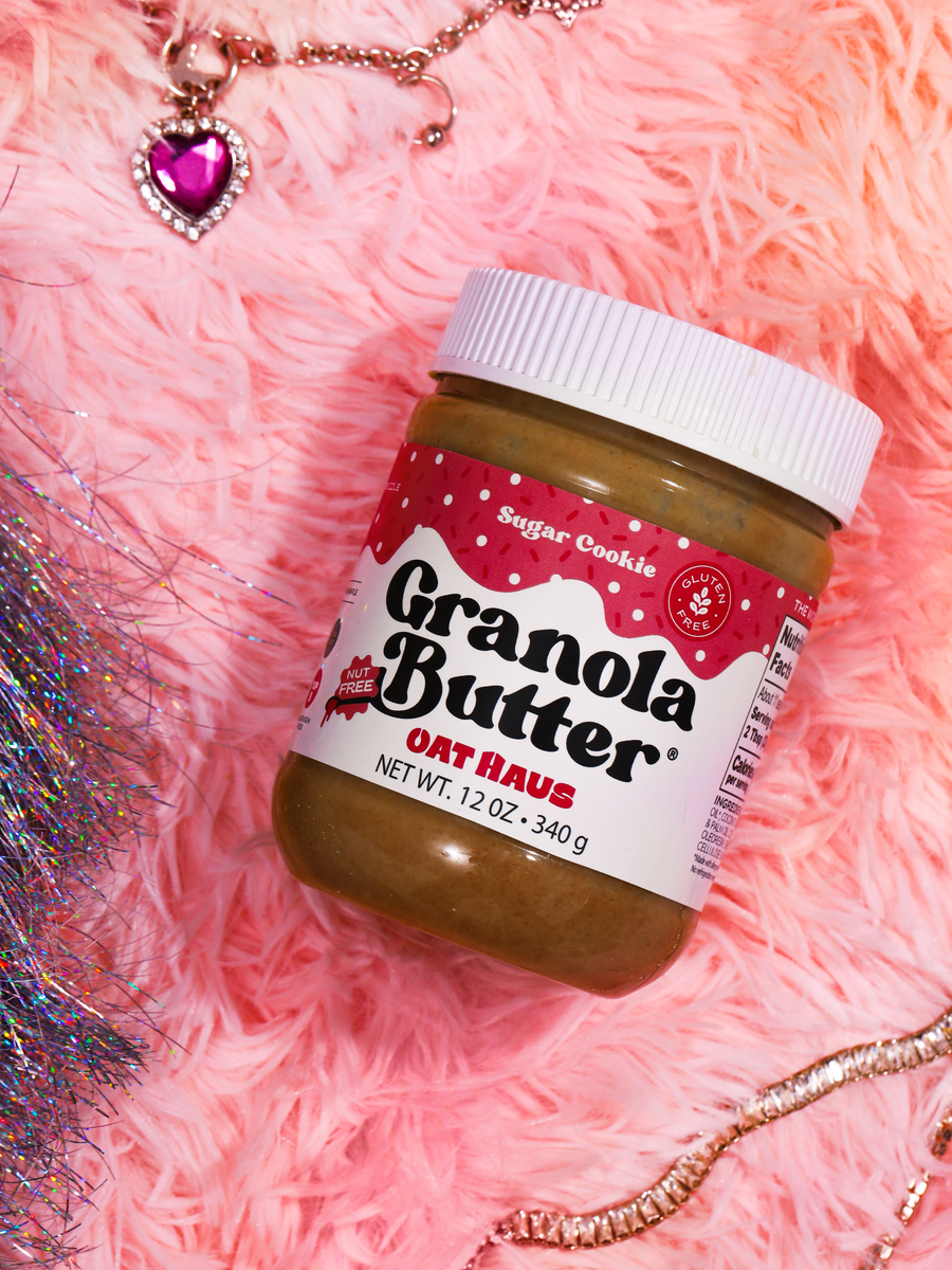 Sugar Cookie Granola Butter