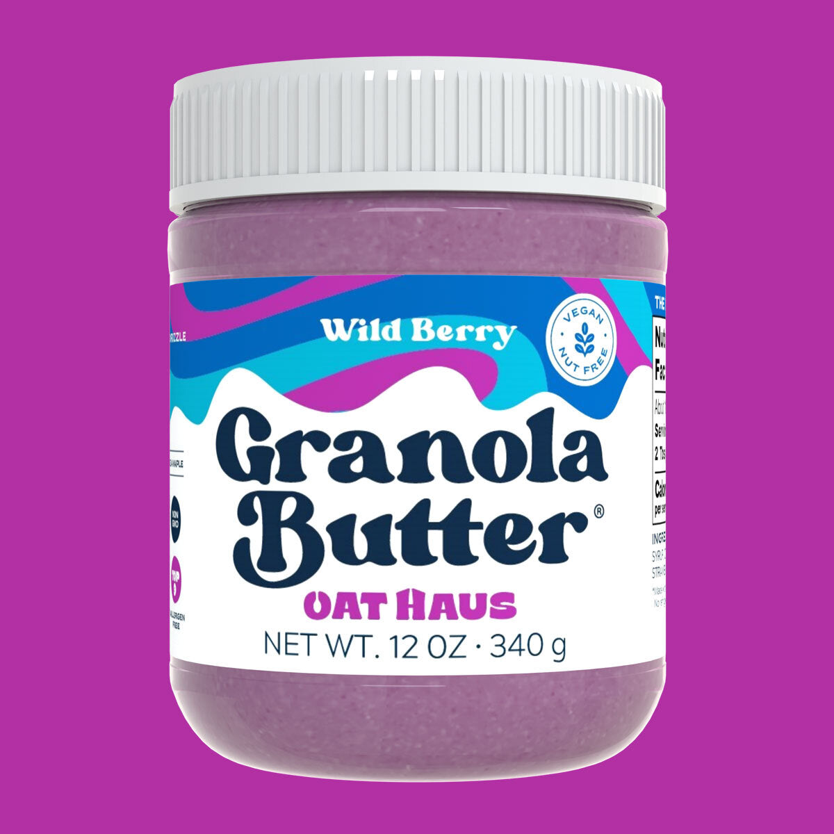 Wild Berry Granola Butter ® (Vegan, Nut-Free & Gluten-Free) – Oat Haus